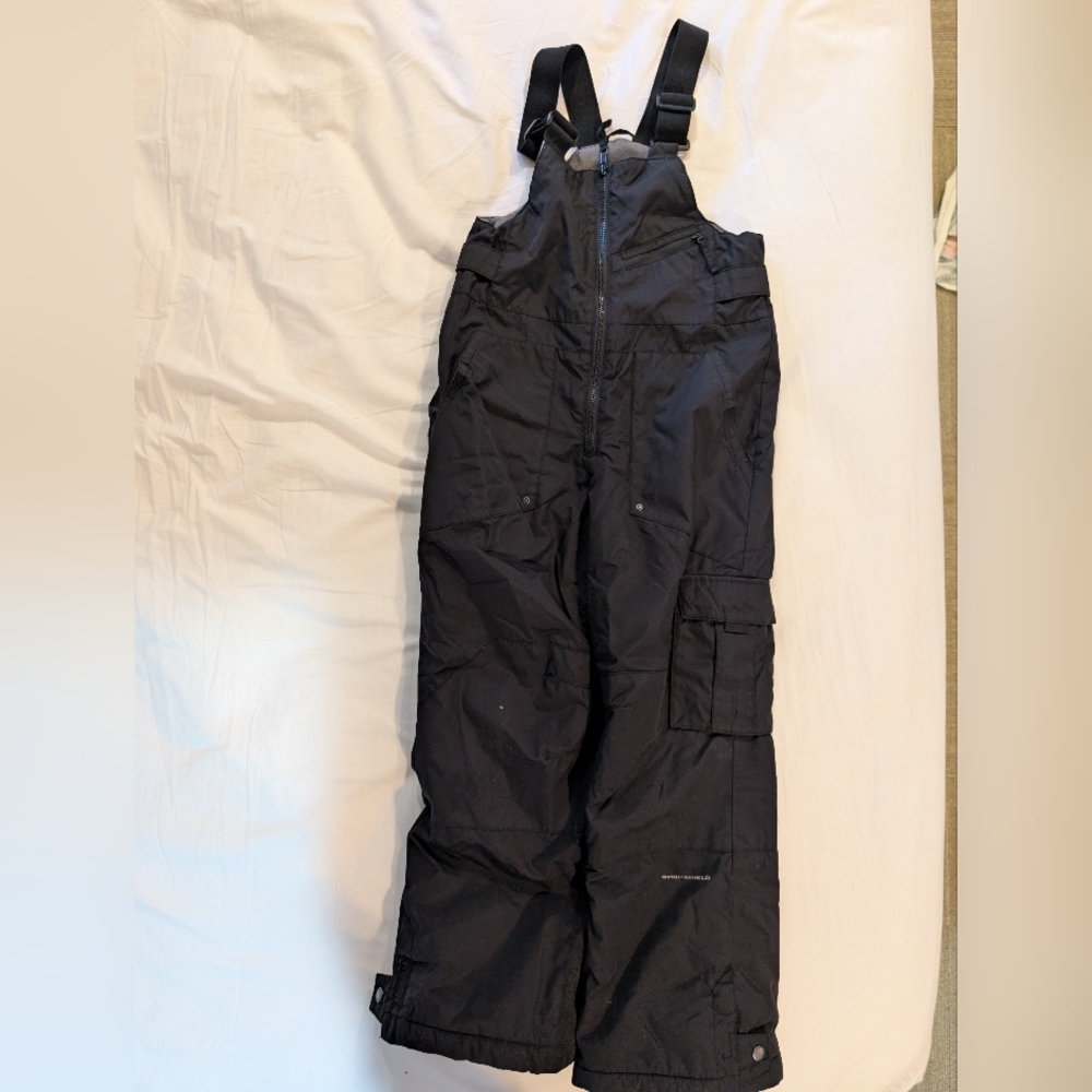 Columbia Gray Snow Bib Overalls